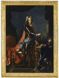 Portrait Of King William Iii Of England And Portrait Of Queen Mary Ii Of England (pair)