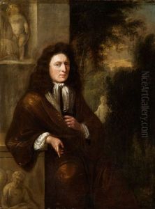 Portrait Eines Herren by Constantyn Netscher