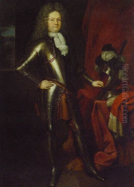 Portrait Of A Commander (the Comte De Martigny?) In Armour - view 1