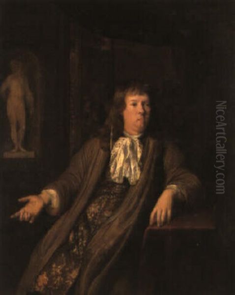 Portrait D'homme Dans Un Interieur - view 1