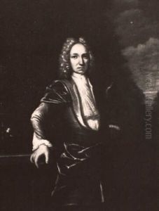 Portraits Eines Edelmannes Und Seiner Frau by Constantyn Netscher