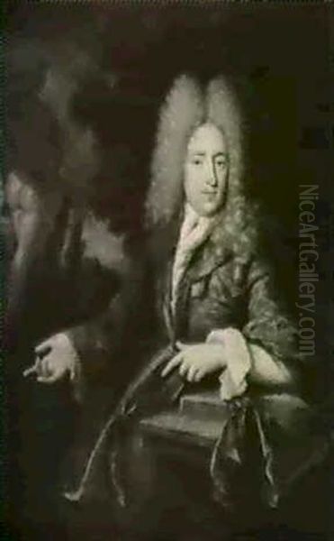 Portrait Of A Gentleman In A Garden - view 1