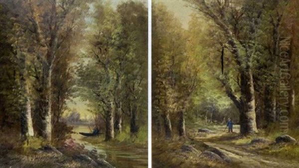 Pecheur (+ Promeneur En Sous-bois, Pair) - view 1