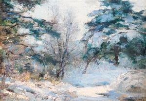 Winter Landscape by Walter Nettleton