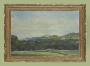 Brayhead And The Little Sugarloaf, Co. Wicklow by Oswald Hornby J. Birley