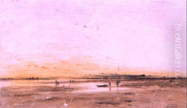 An Estuary At Dawn - view 1
