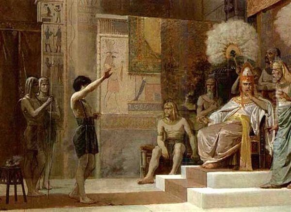 Joseph Explaining The Dreams Of The Pharao - view 1