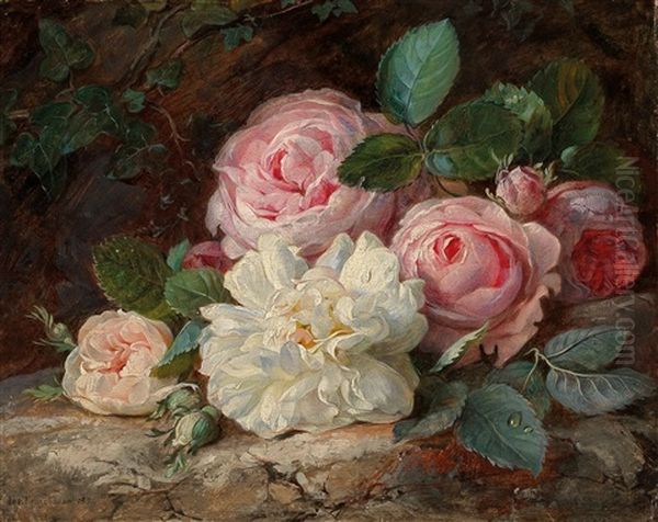 Roses On The Forest Floor - view 1