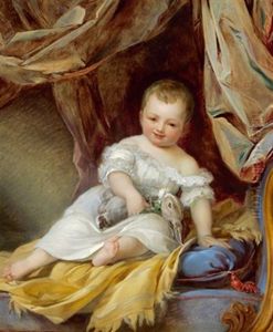 Kinderbildnis Mit Hasen Kinderbildnis Mit Hasen