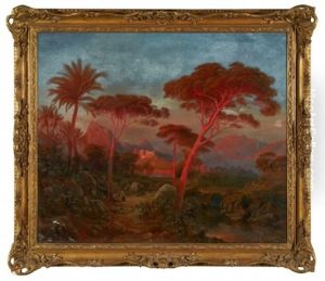 The Cedars Of Lebanon by Ludwig Neuhoff