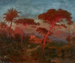 The Cedars Of Lebanon by Ludwig Neuhoff