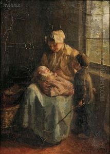 A Mother's Love by Albert Johan (Jan) Neuhuys