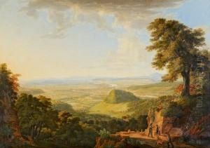 Der Steinbruch Bei Muttenz Mit Blick Auf Basel