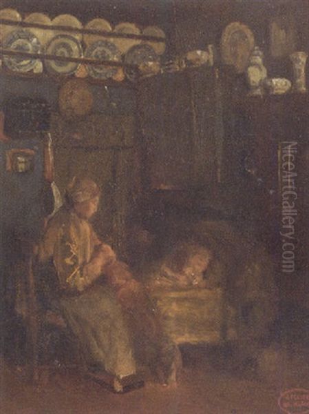Watching Over The Baby - view 1