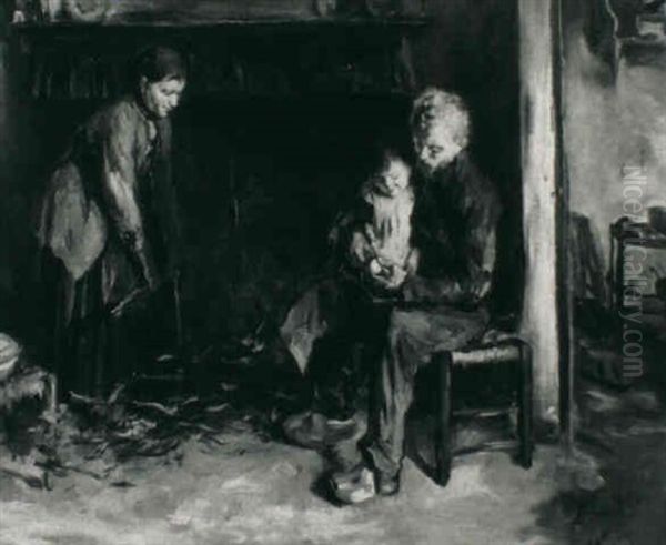 A Family In An Interior - view 1