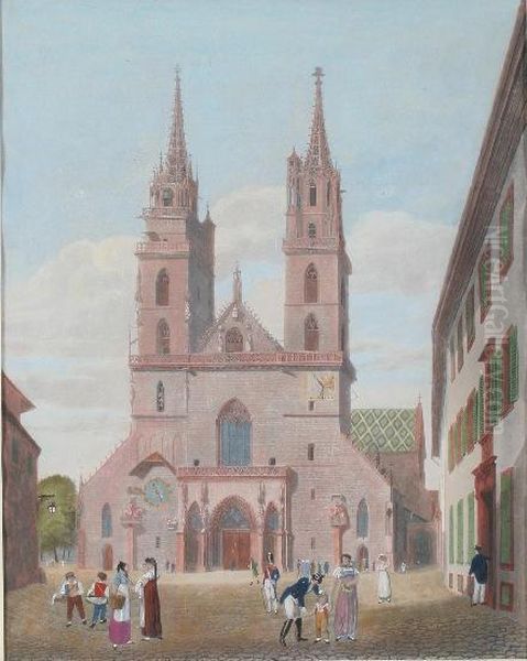 Das Munster Zu Basel - view 1