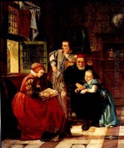 Listening Carefully To The Story by Jan Antoon Neuhuys