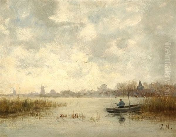 Fishing Boat On The Water - view 1
