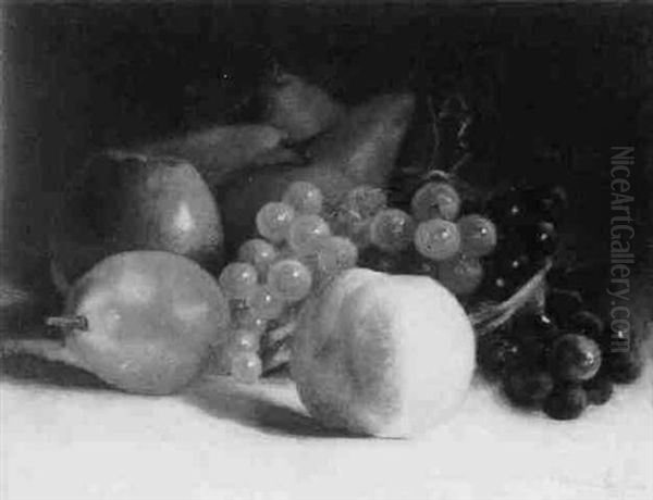 A Still Life With Grapes, Apples And Pears - view 1