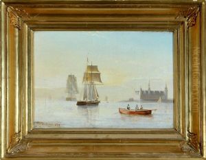 Blick Auf Schloss Kronborg by Carl Johann Neumann