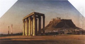 The Acropolis by Carl Johann Neumann