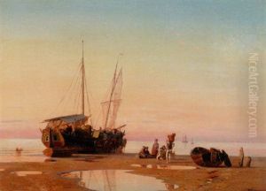 Optrukne Bade Pa Stranden, Fano