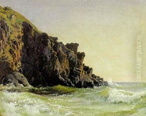 Kyst I Normandiet by Carl Johann Neumann