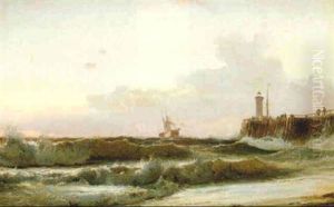 A Ship In Stormy Seas thumbnail