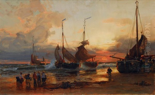 Fishing Boats On The Shore - view 1