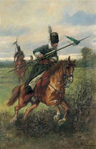 Kosaken by Fritz Neumann