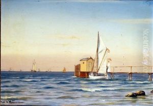 Jetee A Humlebaek (seeland, Danemark) by Johan Jens Neumann