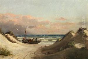 Fishermen On The Beach