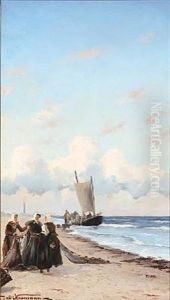 Fra Skagens Strand by Johan Jens Neumann