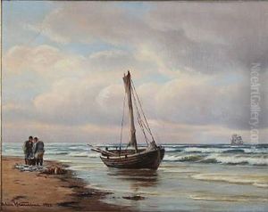 Strand Ved Gl. Skagen by Johan Jens Neumann