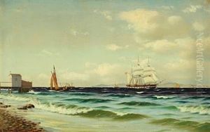 Strand Ved Aalsgaard by Johan Jens Neumann