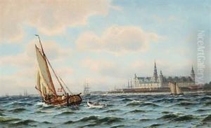 Seascape At Kronborg Seascape At Kronborg