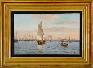 View From Copenhagen Harbour by Johan Jens Neumann