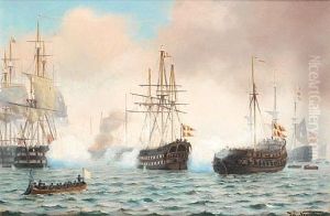 The Battle Of Copenhagen Dispatch by Johan Jens Neumann