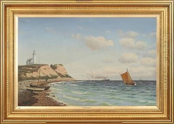 Along The Coast With Dunes And Lighthouse - view 1