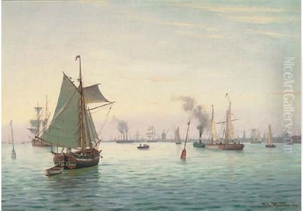 Shipping Off Copenhagen - view 1