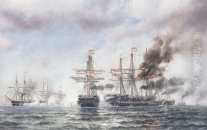 Slaget Ved Helgoland by Johan Jens Neumann