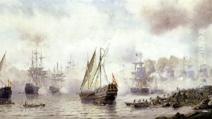Tordenskjold Gar Iland Ved Dynnekilen by Johan Jens Neumann