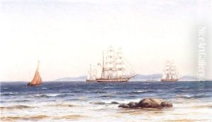 Marine Med Sejlskibe by Johan Jens Neumann
