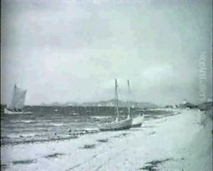 Marin Med Segelbatar, Utsikt Mot Kullen