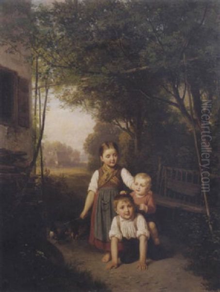 Children Playing - view 1