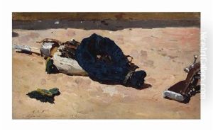 A Military Pack by Alphonse Marie de Neuville