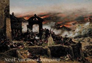 Battle Of Gravelotte, Cemetary Of St. Privat, August 18, 1870