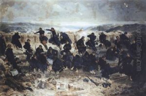 Barricade Sur Le Front De Sebastopol