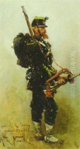 A Regimental Bugler In The French Army A Regimental Bugler In The French Army