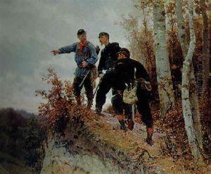 The Sentries by Alphonse Marie de Neuville